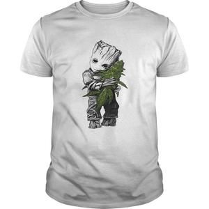 Baby Groot Hug Weed Shirt